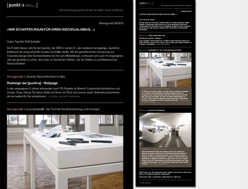Punkt-s - E-Mail Newsletter