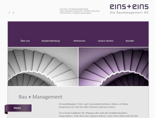 eins + eins ag - Responsive Design
