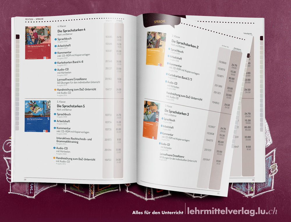 Automatisches Database Publishing: für den Lehrmittel Katalog des Kanton Luzerns entwickeln wir einen SAP zu InDesign Konverter. - 2