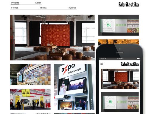 Responsive Re-Design Website einer Gestaltungsagentur